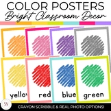 Color Posters | Crayon Scribbles | Real Photos | Bright Co