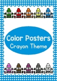 Color Posters - Crayon Theme #2