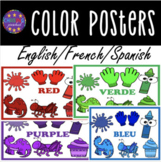 Color Posters (English, French, Spanish)