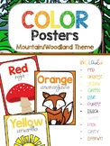 Color Posters - Mountain/Woodland Theme