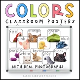 Color Posters | Nature Theme | Real Photographs | Classroom Decor