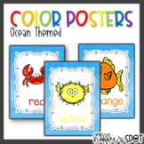 Color Posters | Ocean Themed