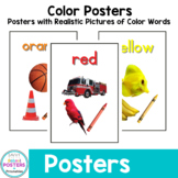 Color Posters - Posters with Realistic Pictures of Color Words