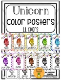 Color Posters in Unicorn Theme