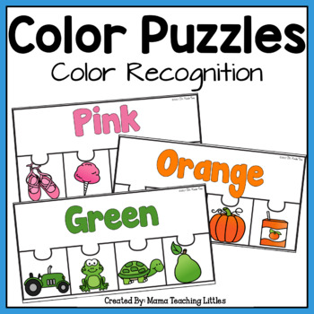 Preview of Color Puzzles - Color Identification