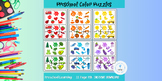 Color Puzzles, Preschool Learning, Color Unit