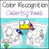 Color Recognition Coloring Book for Pre-K - Coloring Pages