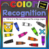 Color Recognition Digital Google Slides (Learning Colors) 