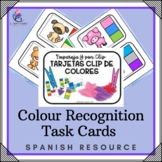 Color Recognition Matching Differentiation Task Cards - SP