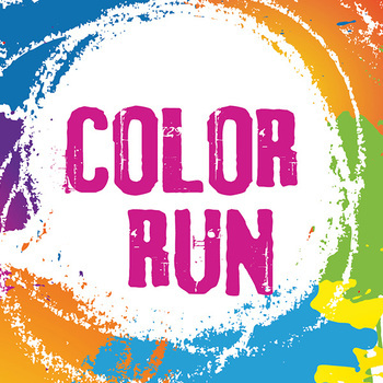 Preview of Color Run Event Bundle - Registration Form AND Flyer! **New** Google Slides