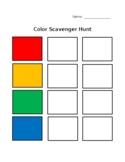 Color Scavenger Hunt