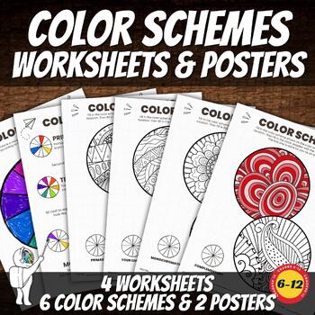 Color wheel posters