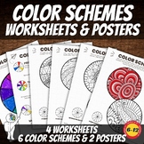 Color Scheme Mandalas, Color Wheel Poster & Color Scheme P