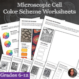 Color Scheme Worksheets - STEAM: Art and Science Microscop
