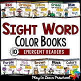 Color Sight Word Books