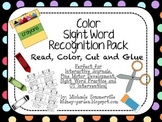 Color Sight Word Recognition Pack