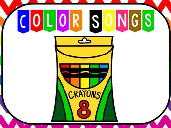 Preview of Color Songs Flipchart