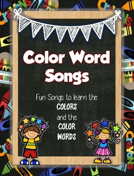 Preview of Color Song Posters: Letter Naming Practice