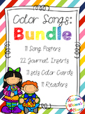Color Songs Mini-Units {Bundled}