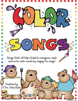 Preview of Color Songs