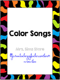 Color Songs Posters