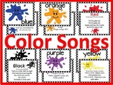 Color Songs and Bulletin Board