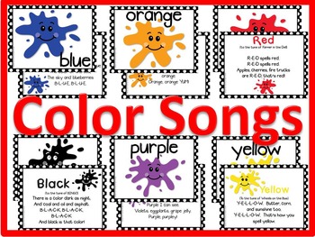 Color Songs and Shapes Bulletin Board Kits BUNDLE | TpT