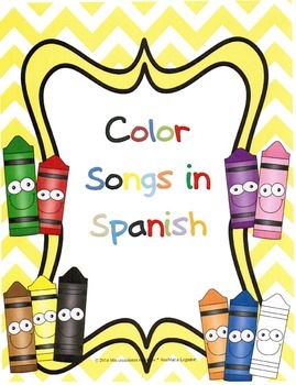 Preview of Color Songs en Español