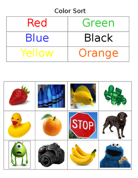 Preview of Color Sort