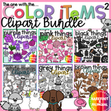 Black Things Clipart - Things That Are Black Clipart | TPT