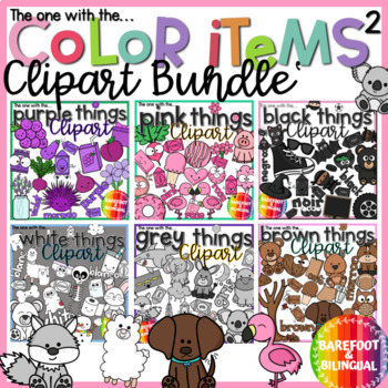 Preview of Color Sort Clipart Bundle #2