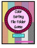 Color Sorting Tasks for Student's with Special Needs