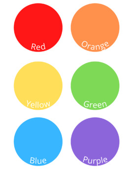 Color Sorting Mat by Teacher's Eye | TPT