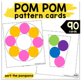 Pom Pom Pattern Cards for Pattern Activities Toddler and P