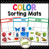 Color Sorting Mats, Pre-K Preschool