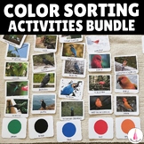 Color Sorting Montessori Activities Bundle