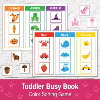 Toddler busy book  printable quiet book 