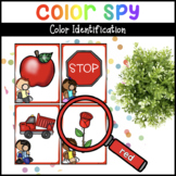 Color Spy Color Identification Activity for Preschool