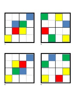 kids color sudoku