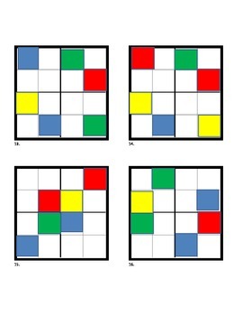 color sudoku printable for kids