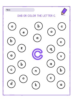 Color The Letter A to Z Worksheet, Alphabet Coloring, ABC Coloring ...