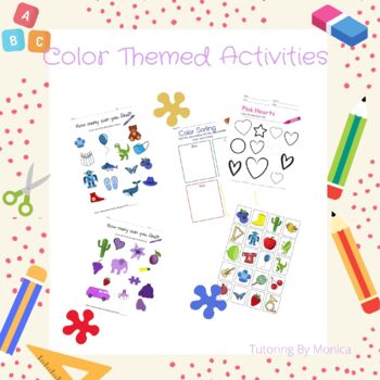 Preview of Color Themed Activities