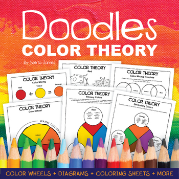 Color Theory Activities  Color Wheel Worksheets & Diagrams by