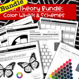 Color Theory Bundle: (7) Color Wheel & Color Scheme Activities