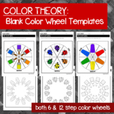 Color Theory: Color Wheel Template Activity - Primary, Sec