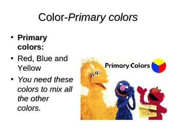 Preview of Color Theory PowerPoint!
