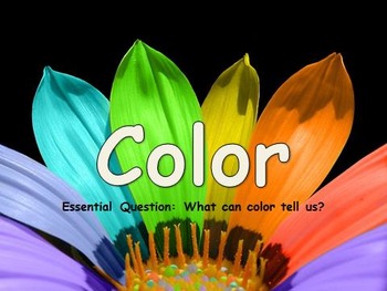 Preview of Elements of Art: Color Mini-Lesson PowerPoint