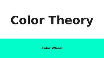 Color Theory Presentation by Stuck in Middle Art | TPT