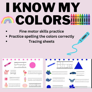 Preview of Color Tracing Sheets