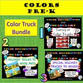 Color Truck Bundle Pre K-K Color Literacy Center Activities